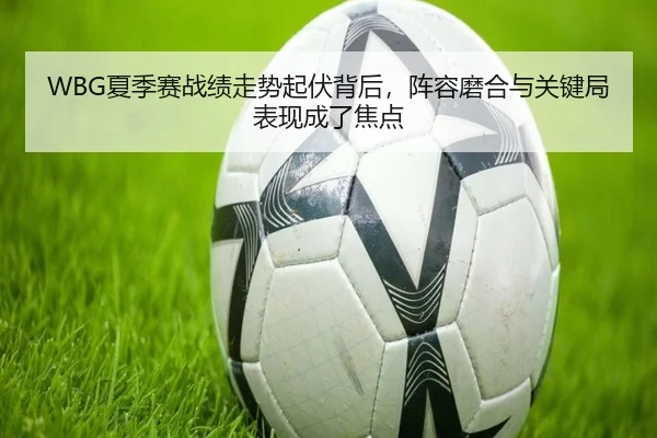 WBG夏季赛战绩走势起伏背后，阵容磨合与关键局表现成了焦点